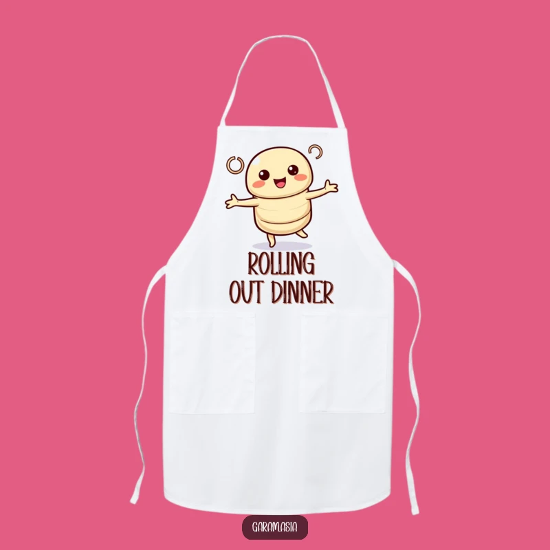 Funny Spring Roll Apron - Twirling Kitchen Fun, Great Funny Gift Chef Wear