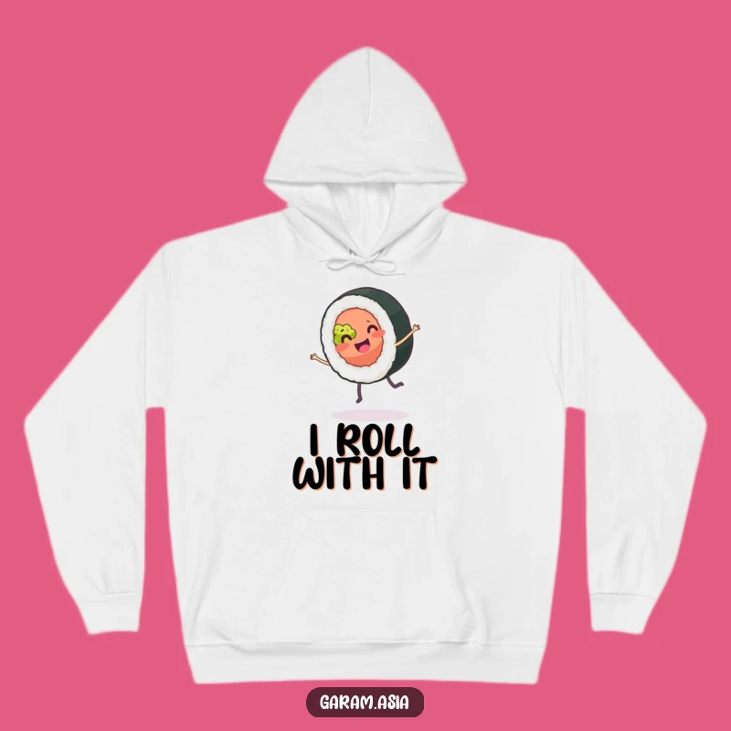 Cozy Funny Sushi Roll Hoodie: Warmth, Joy, and a Perfect Funny Foodie Gift