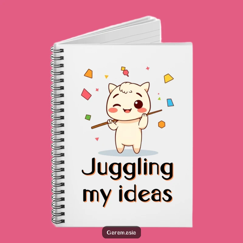 Funny Kawaii Chopsticks Notebook: Jot Down Ideas, Juggling Notes, Perfect Gift
