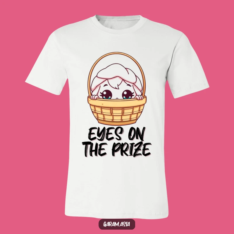 Funny Kawaii Dim Sum T-Shirt: Peeking Eyes, Hilarious Foodie Gift Tee
